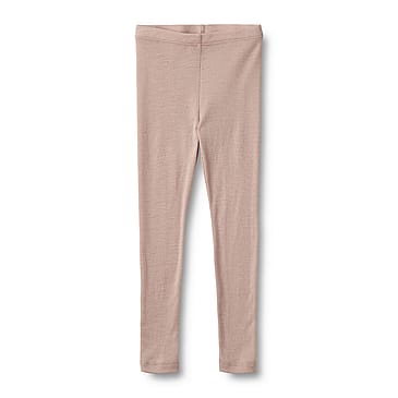 WHEAT Wool Leggings Agi Dry Rose Str 122/7 år