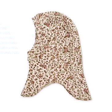 WHEAT Wool Balaclava Felix 2-pak Rose Flowers Str 9-24 m/ 48-51 cm
