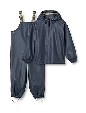 WHEAT Rainwear Charlie Set Ink Str 122/7 år