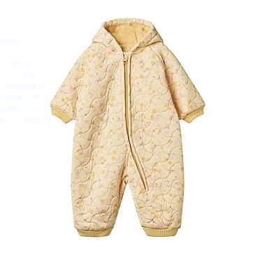 WHEAT Thermo Suit Cuddle Yellow Cherries Str 56/1m
