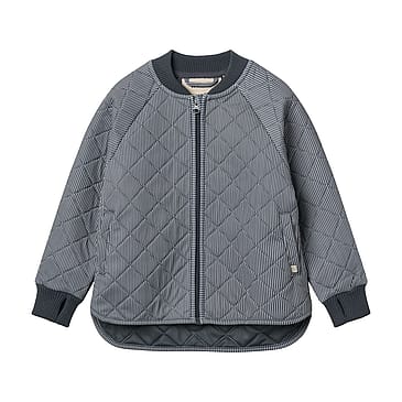 WHEAT Thermo Jacket Sylvester Ink Stripe Str 122/7 år