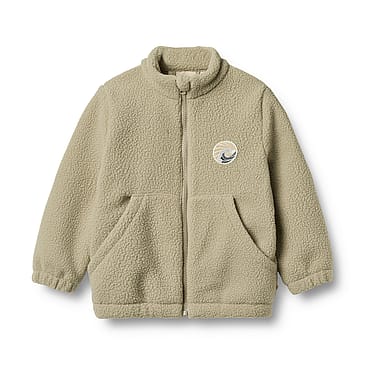 WHEAT Fleece Jacket Helge Drift Wood Str 98/ 3 år