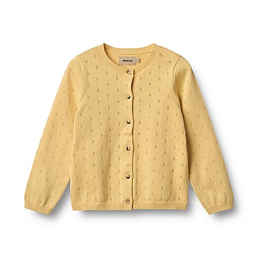 WHEAT Knit Cardigan Maia Golden Yellow Str 98/ 3 år