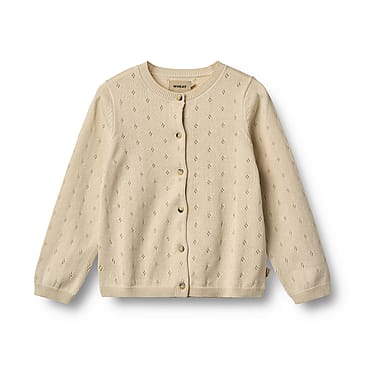 WHEAT Knit Cardigan Maia Sandshell Str 104/4 år