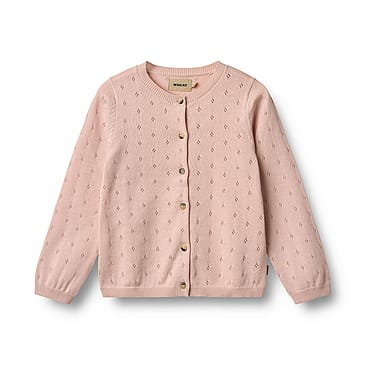 WHEAT Knit Cardigan Maia Powder Str 116/6 år