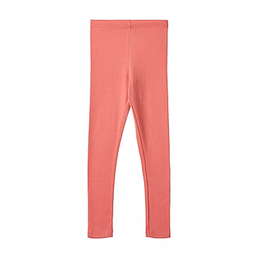 WHEAT Rib Leggings Maddy Light Coral Str 116/6 år
