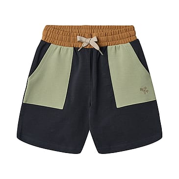 WHEAT Sweat Shorts Elmo Navy Str 110/5 år