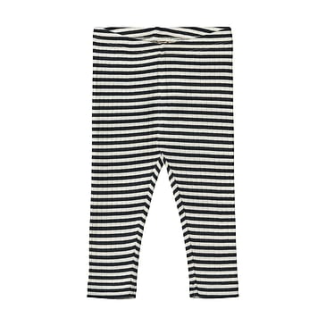 WHEAT Jersey Leggings Jules Baby Navy Rib Stripe Str 86/18 m