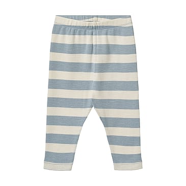 WHEAT Jersey Pants Silas Calm Blue Stripe Str 74/9m