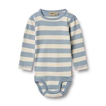 WHEAT Body Long Sleeve Freddie Calm Blue Stripe Str 56/1m