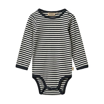 WHEAT Body Long Sleeve Berti Navy Rib Stripe Str 56/1m