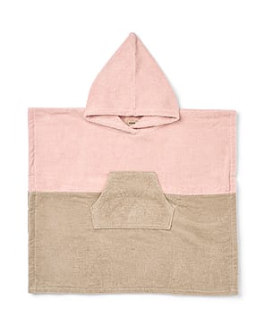 WHEAT Terry Poncho Lille Powder Str 110/5 år