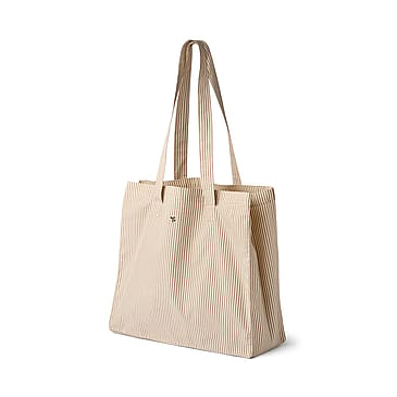 WHEAT Shopper Ville Cappucino Stripe