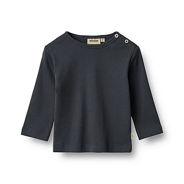 WHEAT T-Shirt Long Sleeve Milo Navy Str 80/12 m