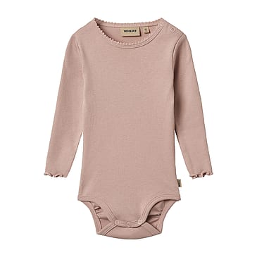 WHEAT Body Long Sleeve Regitze 2-pak Rose Powder Str 56/1m