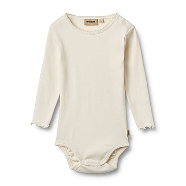 WHEAT Body Long Sleeve Regitze 2-pak Ivory Str 56/1m