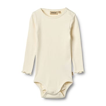 WHEAT Body Long Sleeve Regitze 2-pak Rose Water Flowers Str 80/12 m