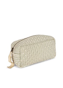 Konges Sløjd Quilted Toiletry Bag Tea Stripe Small