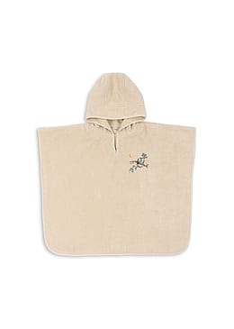 Konges Sløjd Terry Poncho Embroidery Summer Sand 12-18 mdr.