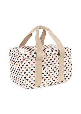 Konges Sløjd Carl Cooler Bag Coeur Coloré H: 20 cm x B: 20 cm x L: 30 cm.