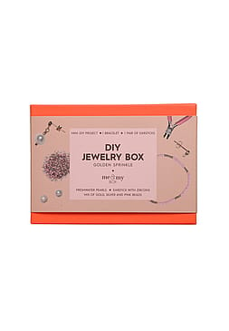 Me & My Box DIY Jewelry Box Coral Gold Sprinkle