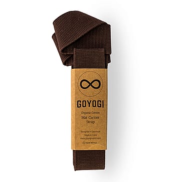 GOYOGI Organic Cotton Bærestrop Dark Brown