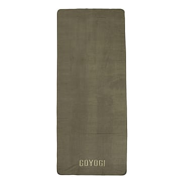 GOYOGI Infinity Yoga Towel Dark Olive 186 x 66 cm