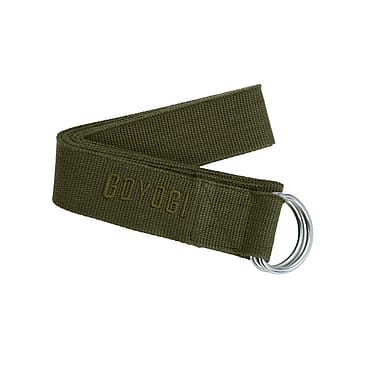 GOYOGI Calm Organic Cotton yoga Studio Strap Dark Olive - 280 cm
