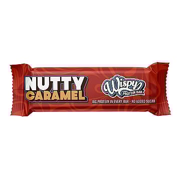 Wispy Nutrition Proteinbar 55 g Nutty Caramel