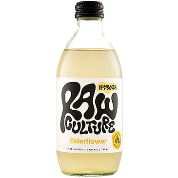 Raw Culture Elderflower Kombucha Ø 330 ml