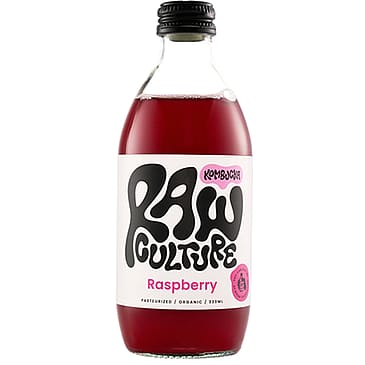 Raw Culture Raspberry Kombucha Ø 330 ml