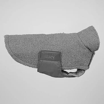 Staey Teddy Dog Coat Taupe L