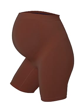 momkind Belly Support Shorts Chocolate S