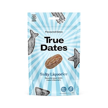 True Dates Salty Liqourice 100 g