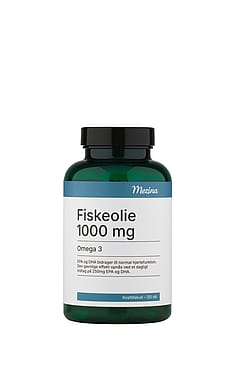 Mezina Fiskeolie Omega 3 1000 mg 120 stk