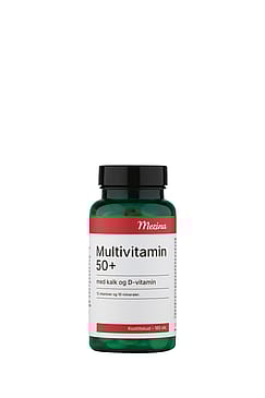 Mezina Multi 50+ Kalk og D-vitamin 180 stk