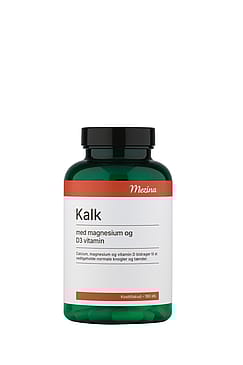 Mezina Kalk med Magnesium og D3-vitamin 180 stk