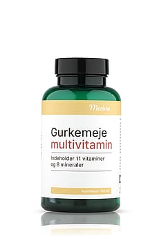 Mezina Gurkemeje og Multivitaminer 180 stk