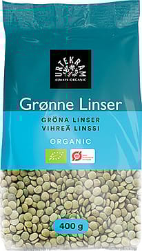 Urtekram Grønne linser Ø 400 g