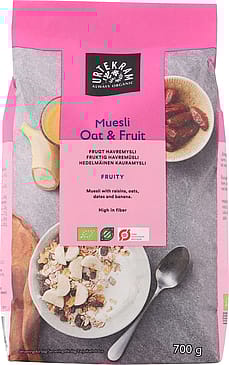 Urtekram Mysli Oat & Fruit Ø 700 g