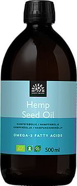 Urtekram Hampefrøolie koldpresset Ø 500 ml