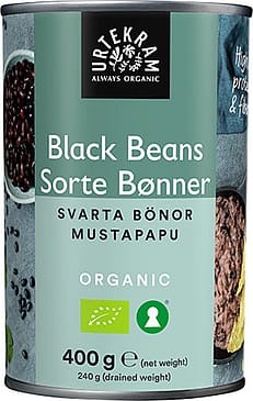 Urtekram Sorte bønner Ø 400 g