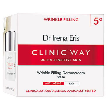 Dr. Irena Eris Clinic Way- 5° Wrinkle Filling Dermocream 70+ Dagcreme 50 ml