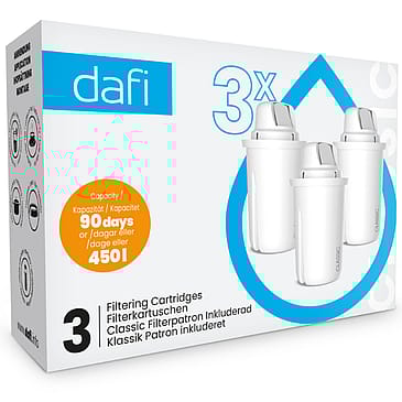 Dafi Filterpatroner 3-pak 1 stk.