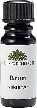 Urtegaarden Brun Slikfarve 10 ml