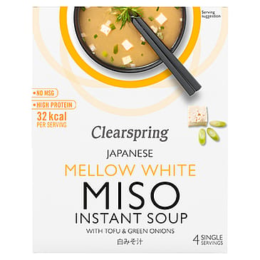 Clearspring Instant Miso Soup - Mellow White 40 g