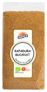 Rømer Rørsukker rå (Rapadura Sucanat) Ø 500 g