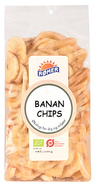 Rømer Bananchips Ø 200 g