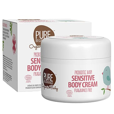 Pure Beginnings Organic Baby Sensitive Cream Wash Fragrance Free 250 ml