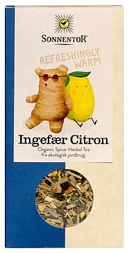 Sonnentor Ingefær Citron te Ø 80 g